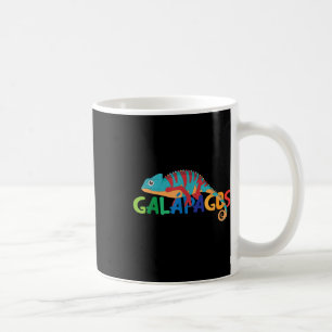 Galapagos Islands Summer Colourful Chameleon Exoti Coffee Mug