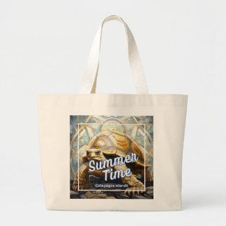 Galapagos Islands Summer time Large Tote Bag