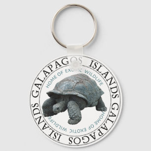 Galapagos Islands Tortoise Key Ring