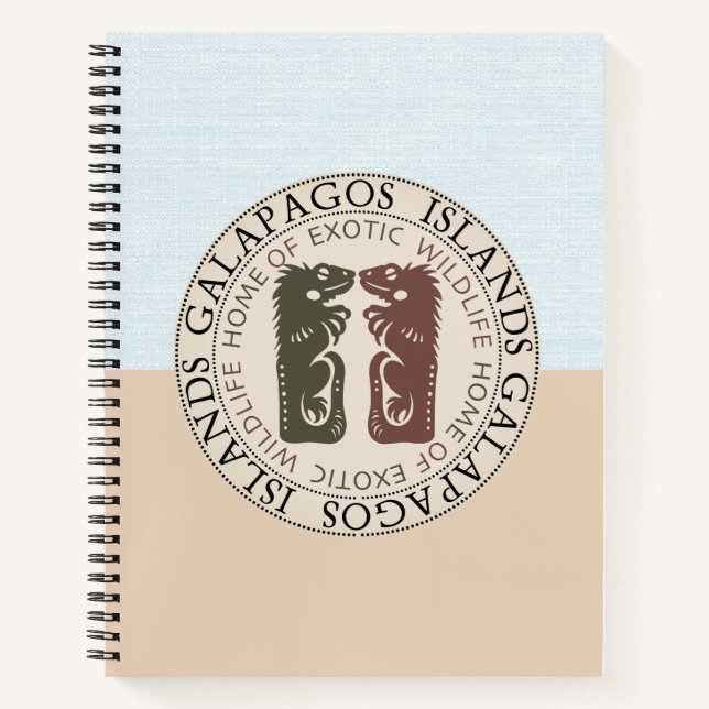 Galapagos Islands Travel Vacation Journal (Front)