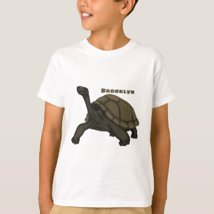 Galapagos land tortoise illustration T-Shirt