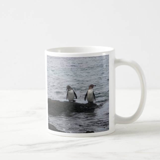 Galapagos Penguins Coffee Mug (Right)