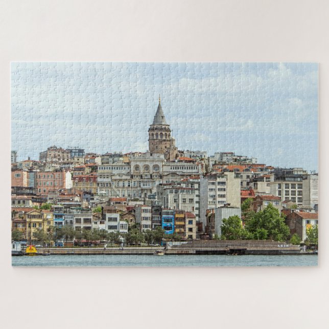 Galata Tower. Jigsaw Puzzle (Horizontal)