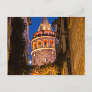Galata Tower Postcard