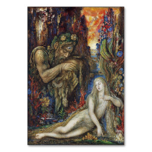 Galatea, French Symbolist Art by Gustave Moreau Table Number
