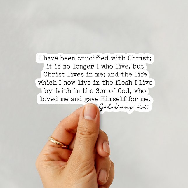 Galatians 2:20 No longer I who live  (Creator Uploaded)