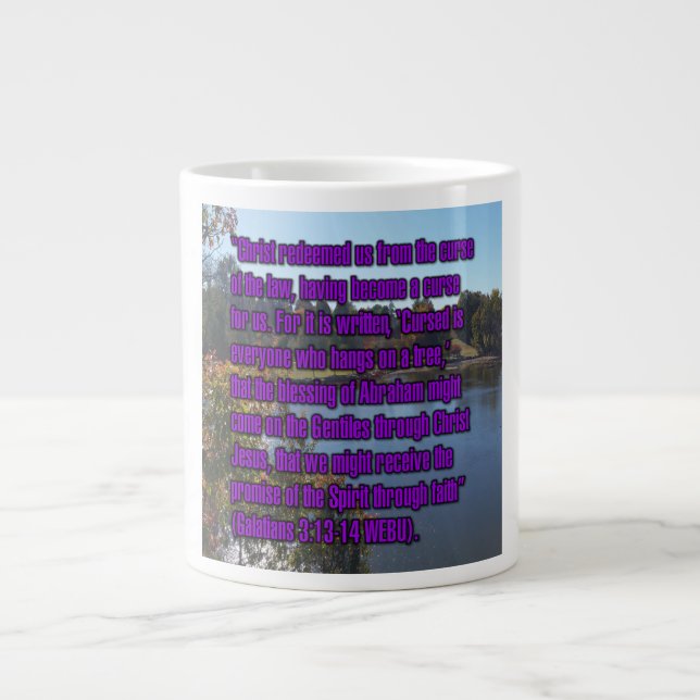 Galatians 3:13-14 WEBU Mug (Front)