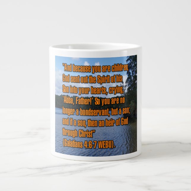 Galatians 4:6–7 WEBU Mug (Front)