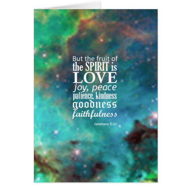 Galatians 5:22 (Front)