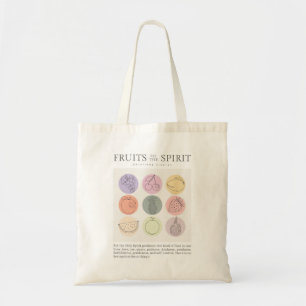 Galatians 5:22-23 Fruit of the Spirit Tote Bag