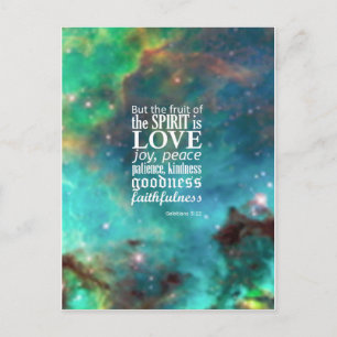 Galatians 5:22 postcard