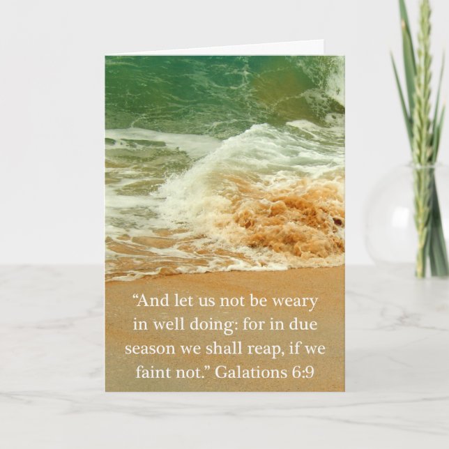 Galatians 6:9 Thank You for Everything You Do (Front)