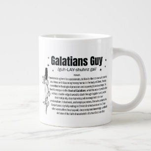 GALATIANS GUY Christian Large Coffee Mug