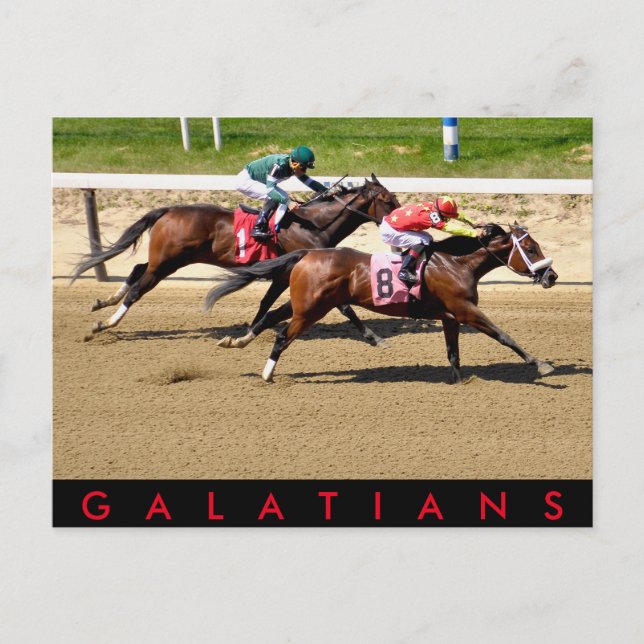 Galatians - Luis Saez Postcard (Front)