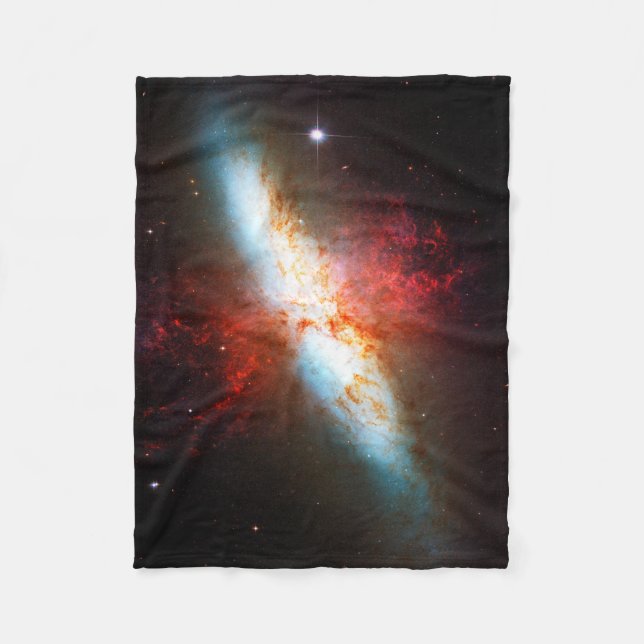 Galaxial Plume Fleece Blanket (Front)