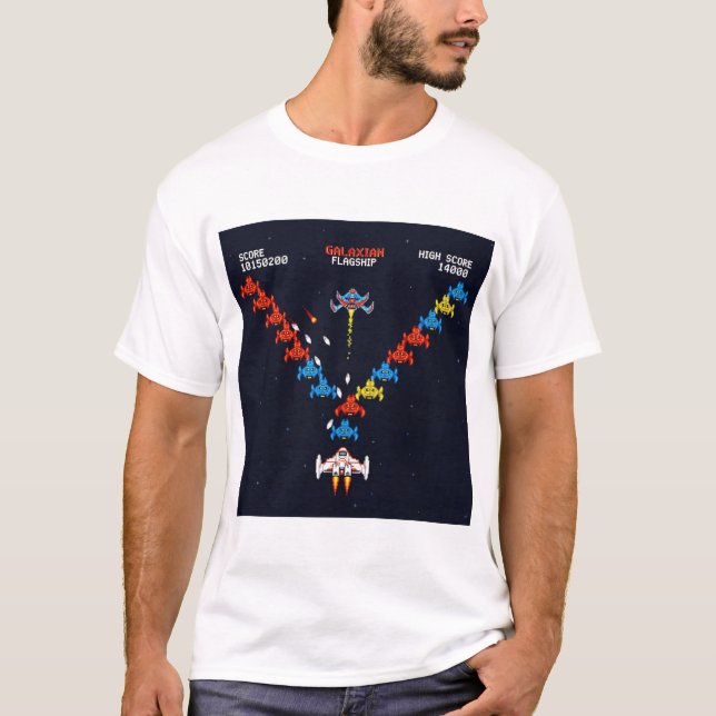 Galaxian Flagship T-Shirt (Front)