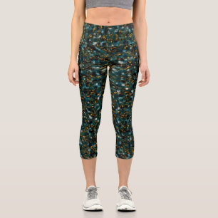 Galaxies Capri Leggings