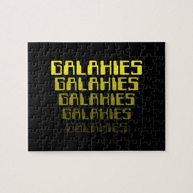 GALAXIES GALAXIES GALAXIES GALAXIES GALAXIES JIGSAW PUZZLE (Horizontal)