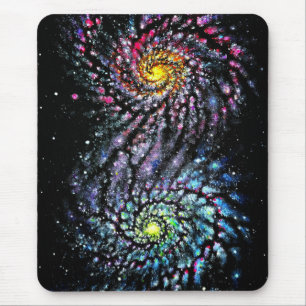 Galaxies Mouse Pad