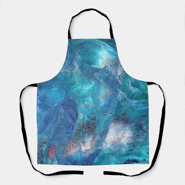 Galaxy 2 Soft Blue Apron (Front)