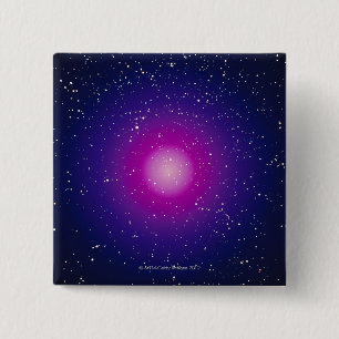 Galaxy 3 15 cm square badge