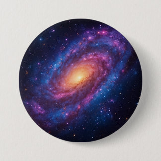 Galaxy 7.5 Cm Round Badge