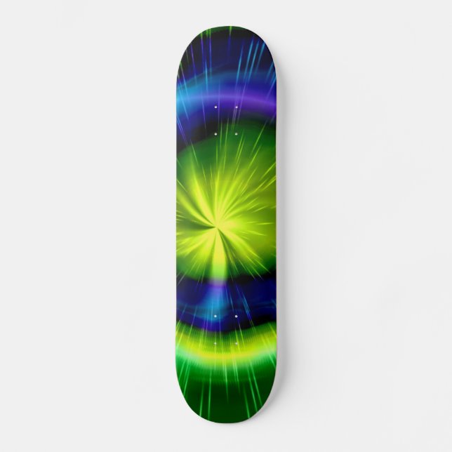 Galaxy Abstract Art 2 Skateboard (Front)