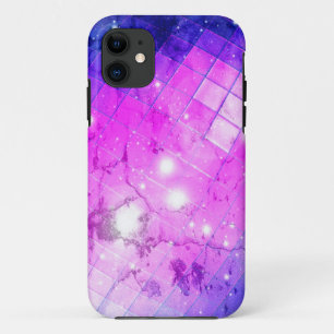 Galaxy abstract mosaic ray light iPhone 11 case