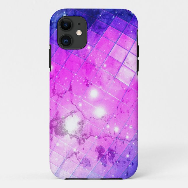 Galaxy abstract mosaic ray light Case-Mate iPhone case (Back)