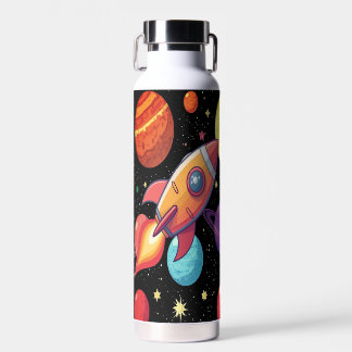 Galaxy Adventure Stainless Steel Water Bottle