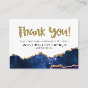 *~* Galaxy AGATE QR Logo THANK YOU Review AP8 Enclosure Card