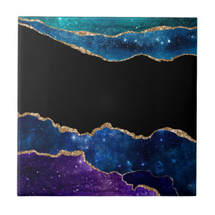 Galaxy Agate Series Design 10 Ceramic Tile