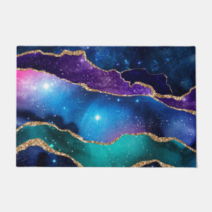 Galaxy Agate Series Design 13  Doormat