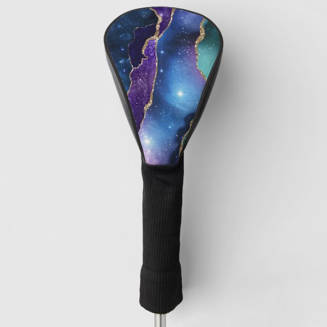 Galaxy Agate Series Design 13  Golf Head Cover (Front)