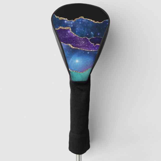 Galaxy Agate Series Design 13  Golf Head Cover (Front)
