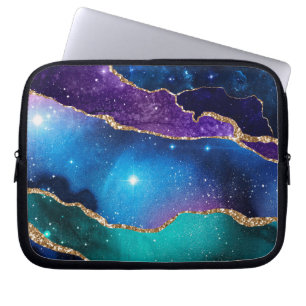 Galaxy Agate Series Design 13 Laptop Sleeve