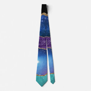 Galaxy Agate Series Design 13 Tie