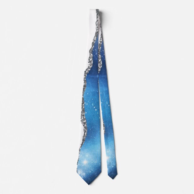 Galaxy Agate Series Design 16   Tie (Front)