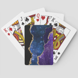 Galaxy Agate Series Design 1  Playing Cards