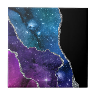 Galaxy Agate Series Design 23  Ceramic Tile