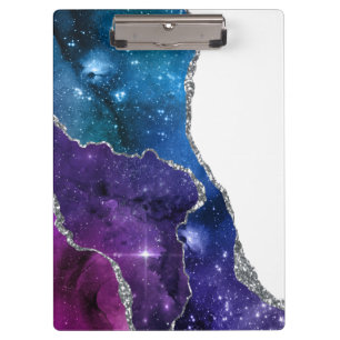 Galaxy Agate Series Design 23 Clipboard