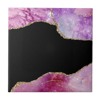 Galaxy Agate Series Design 2 Ceramic Tile