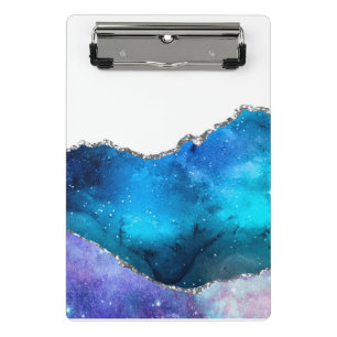 Galaxy Agate Series Design 4 Mini Clipboard