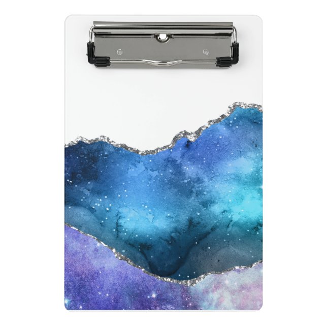 Galaxy Agate Series Design 4  Mini Clipboard (Front)