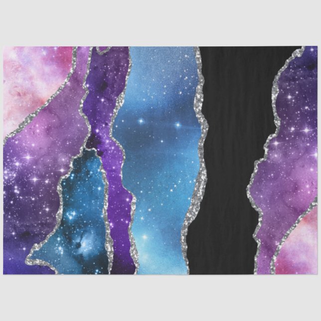 Galaxy Agate Series Design 7 Tissue Paper (Front)