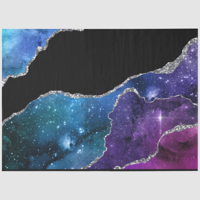 Galaxy Agate Series Design 9 Tissue Paper (Front)