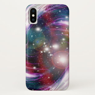 Galaxy and Orion Nebula iPhone X Case