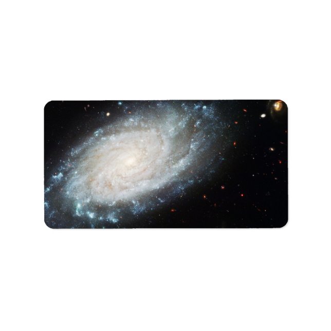 Galaxy Andromeda Milky Way Big Galaxy Print Stars Label (Front)