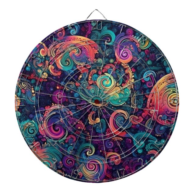 Galaxy Art Dartboard (Front)