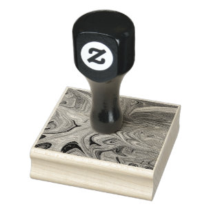 Galaxy art pattern rubber stamp